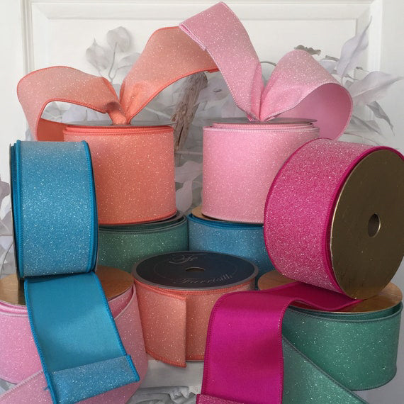 10 Yards X 2.5 Inch Sugar Candy Ribbon