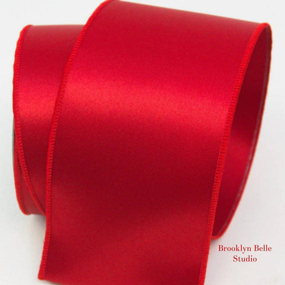 Red Satin Ribbon
