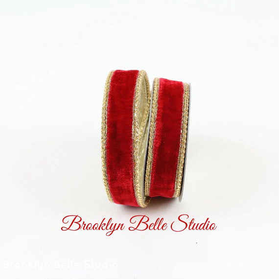 Red Velvet Ribbon – Brooklyn Belle