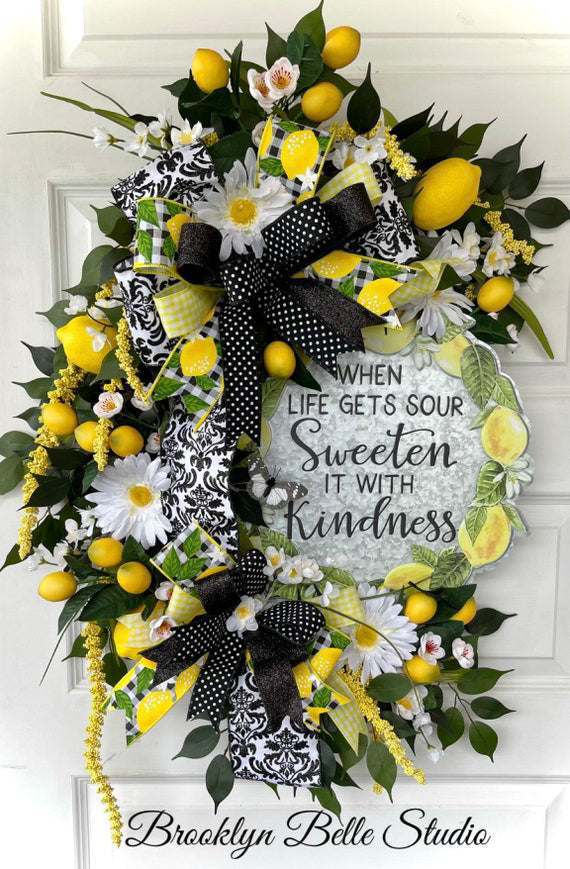 Lemon Wreath