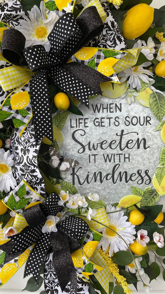 Lemon Wreath