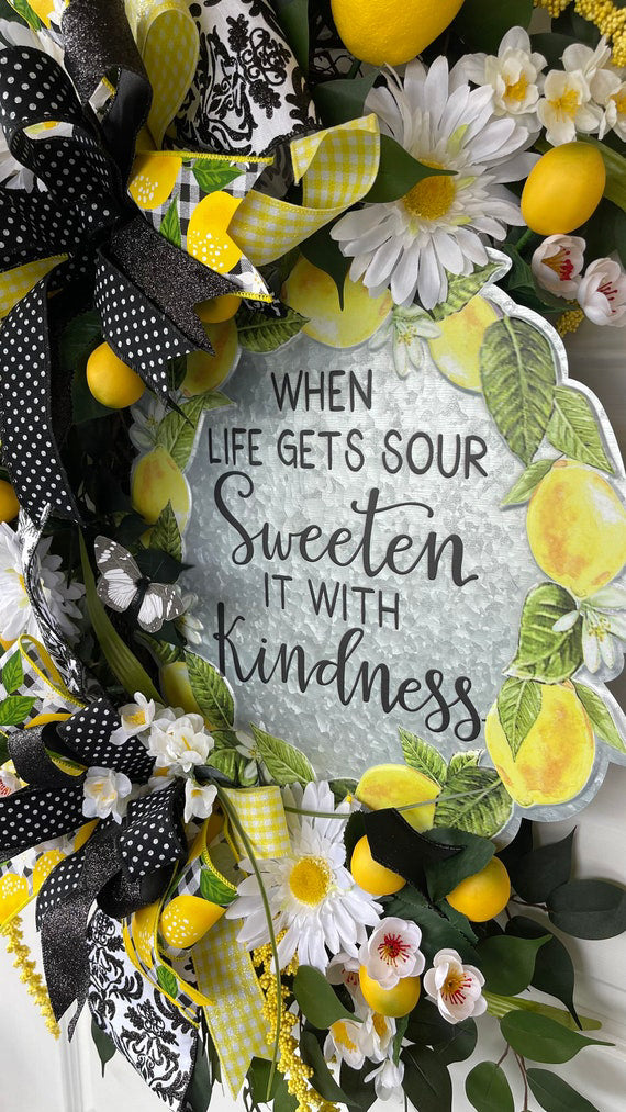 Lemon Wreath