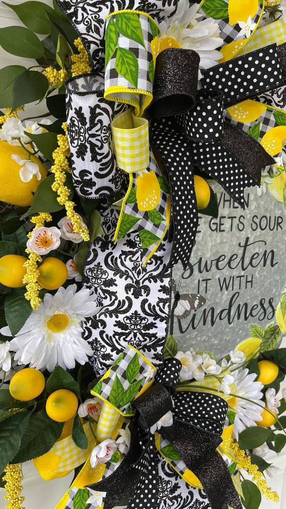 Lemon Wreath