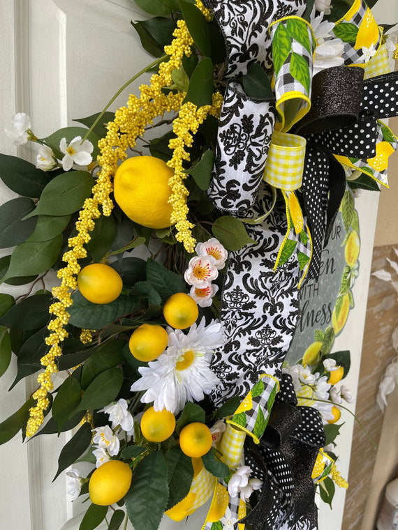 Lemon Wreath
