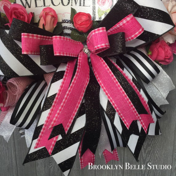 Large All Buds Welcome Wreath
