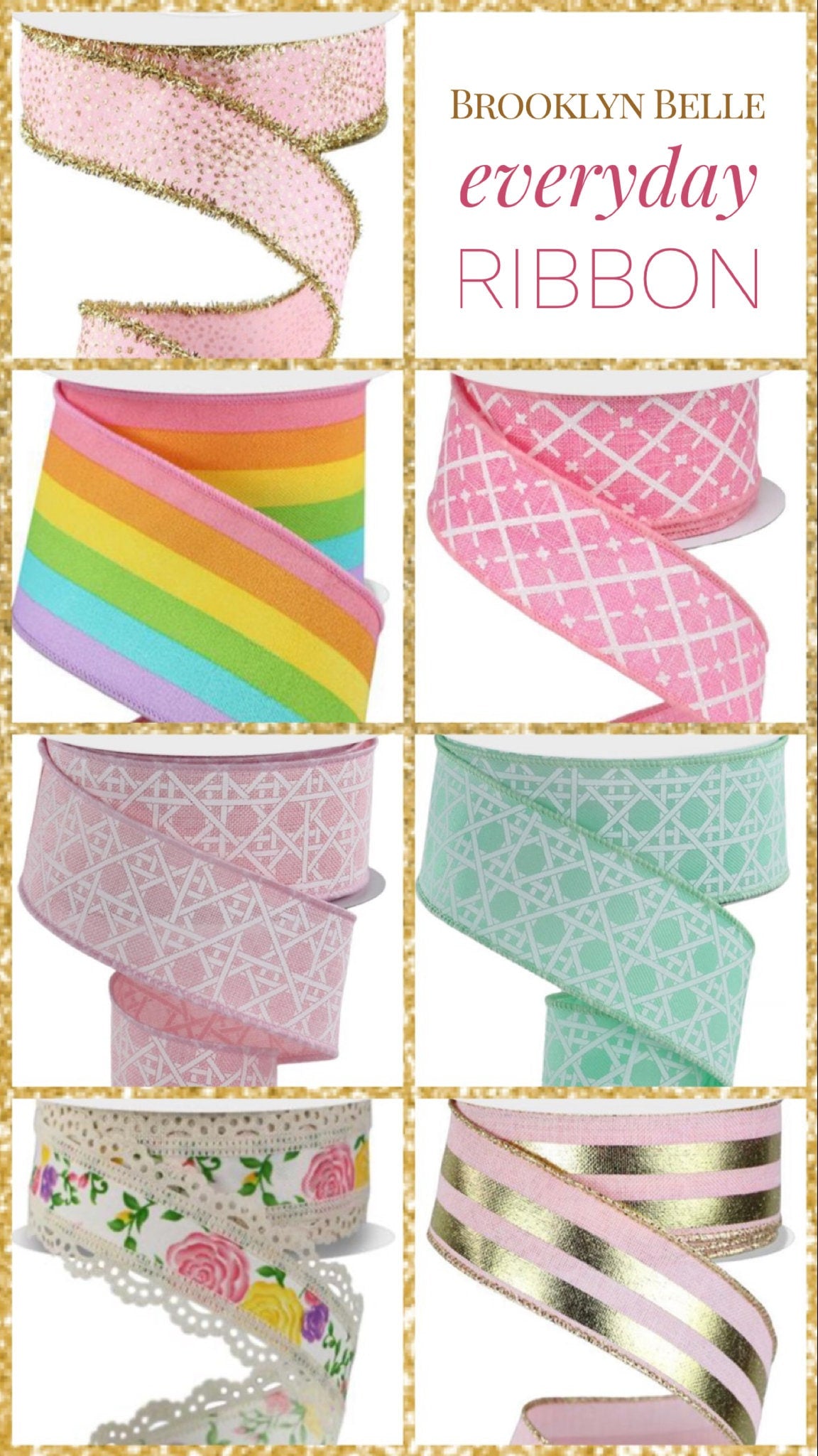 Wired Ribbon,Christmas, Fall Ribbon, Farrisilk, Wired Ribbon