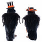 Katherine's Collection Edgar Allen and Poe the Crows Assortment of 2   Katherine's Collection Halloween Crow Decoration