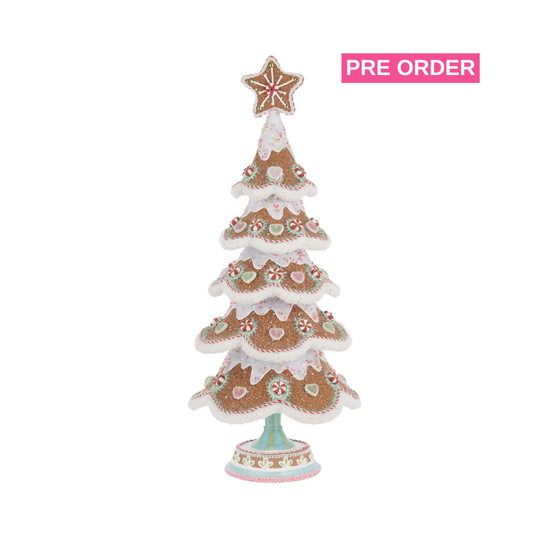 Katherine's Collection Christmas Sweet Delights Tabletop Tree   Katherine's Collection Gingerbread Tree