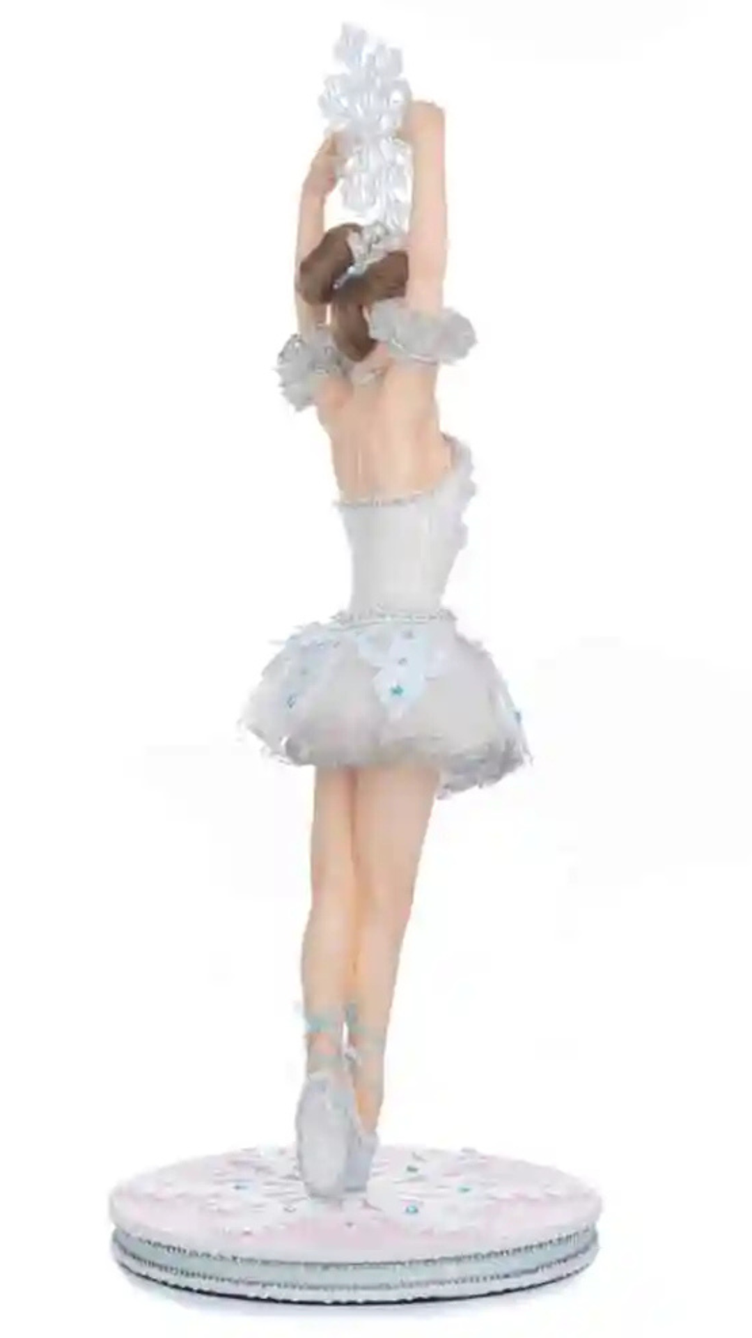 Katherine's Collection Frost and Tenderness Ballerina Figure  Christmas Ballerina Decor