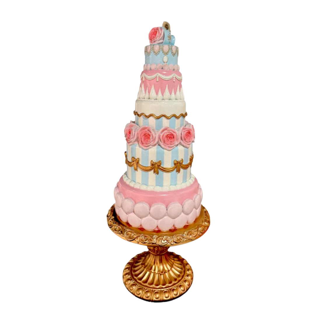 December Diamonds 21in Marie Wedding Cake Display  Marie's Patisserie Sweet Collection