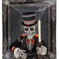 Katherine's Collection Great Grandpa Macabre Wall Piece with Candle   Katherine's Collection Halloween Skeleton Wall Decoration