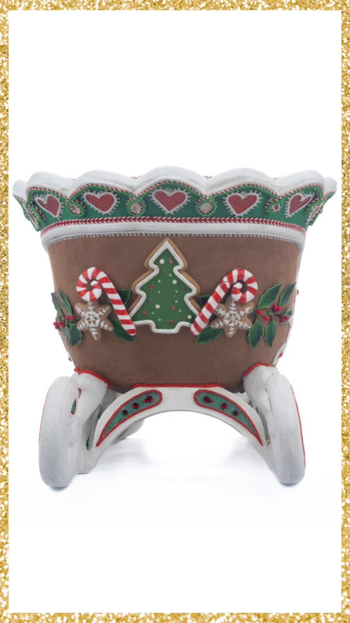 Katherine's Collection Seasoned Greetings Sleigh