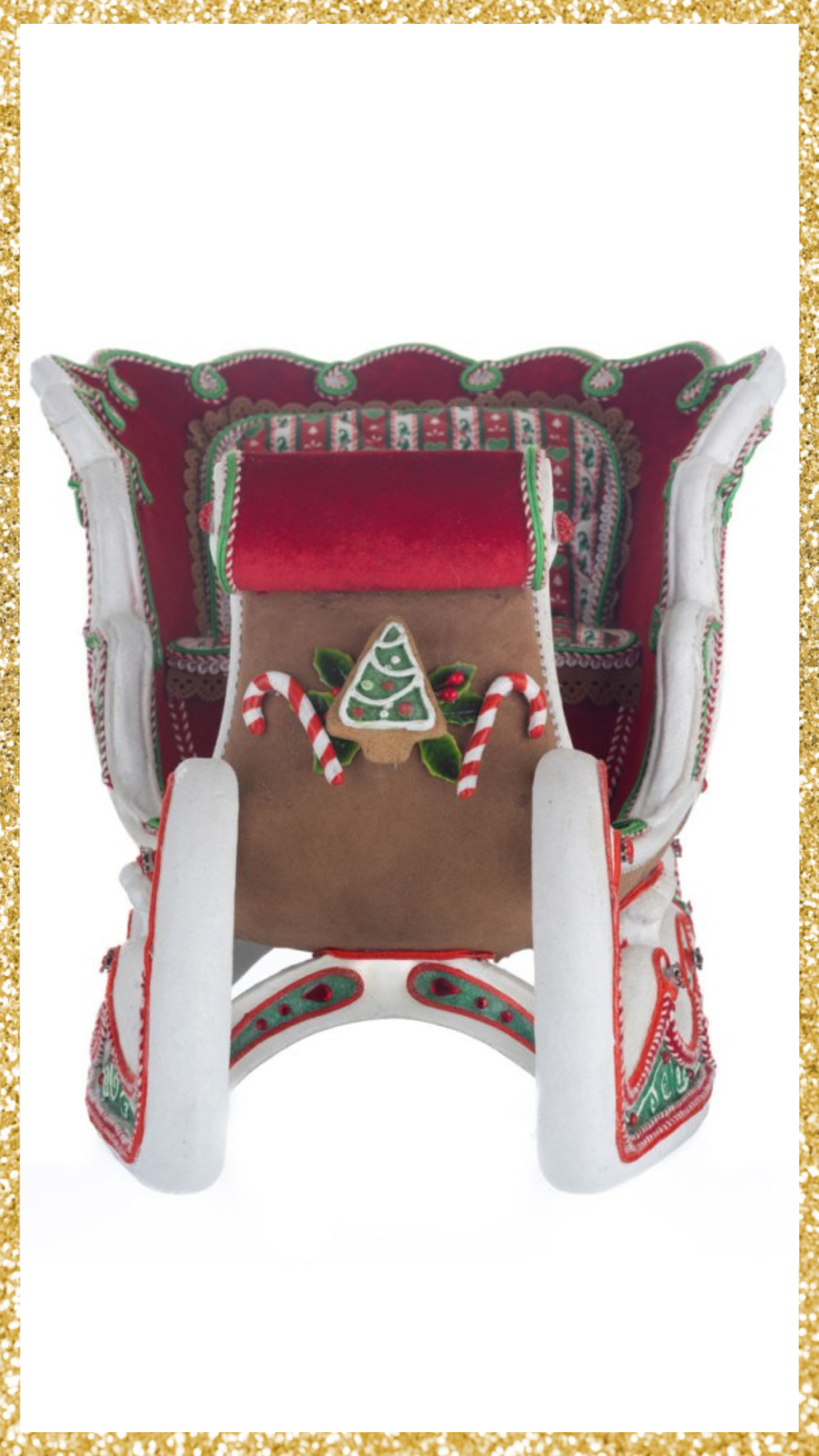 Katherine's Collection Seasoned Greetings Sleigh