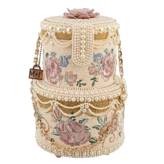 Mary Frances Top This Bag  Mary Frances Beaded Cake Fashion Handbag
