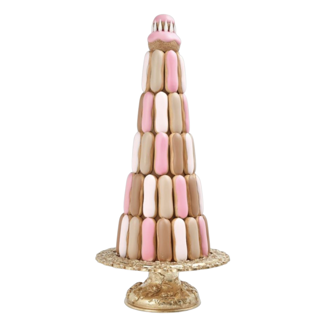 December Diamonds 22.5 inch Patisserie Eclair Tower Tree  Sweets Le Patisserie Collection