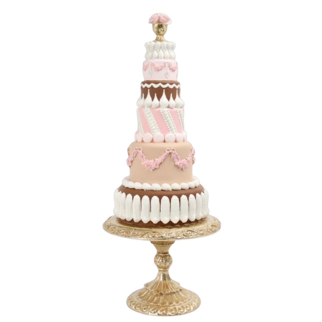 December Diamonds 13 inch Patisserie Green Cake  Sweet Le Patisserie Collection