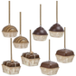 December Diamonds Set of 8 Chocolate Petit Fours Ornaments 4 Asst  Le Chocolat Sweet Dessert Collection