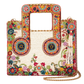Mary Frances Play with Me Beaded Music Note Top Handle Multi Color Crossbody Handbag   Mary Frances Fashion Bag