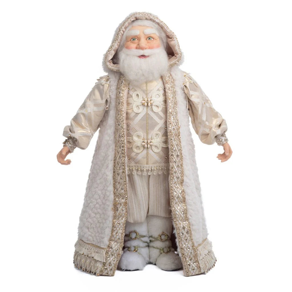 Katherine's Collection Christmas Comfort and Joyous St. Nick Santa 24 inch