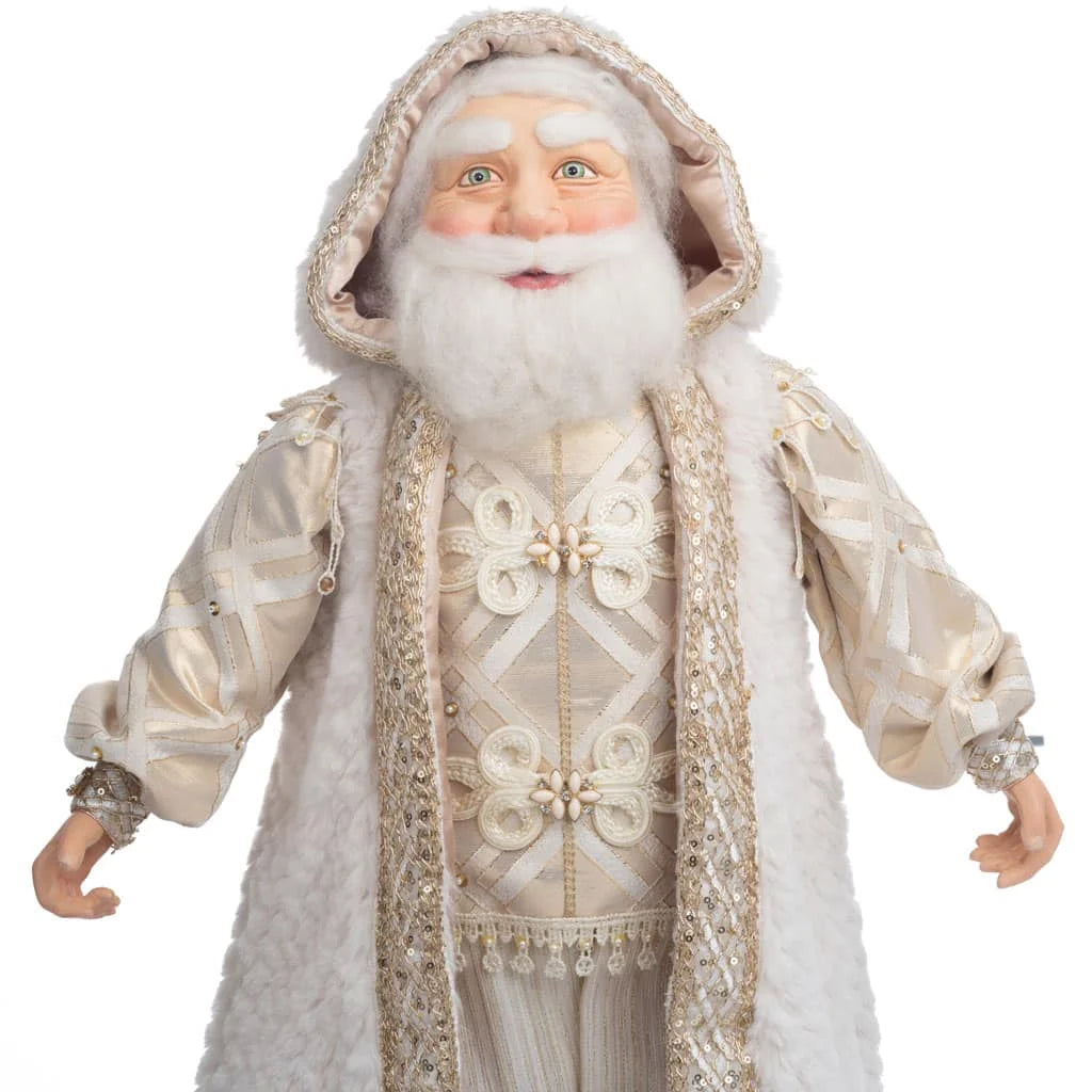 Katherine's Collection Christmas Comfort and Joyous St. Nick Santa 24 inch