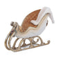 Katherine's Collection Comfort and Joy Sleigh with Faux Fur Blanket Christmas Decor