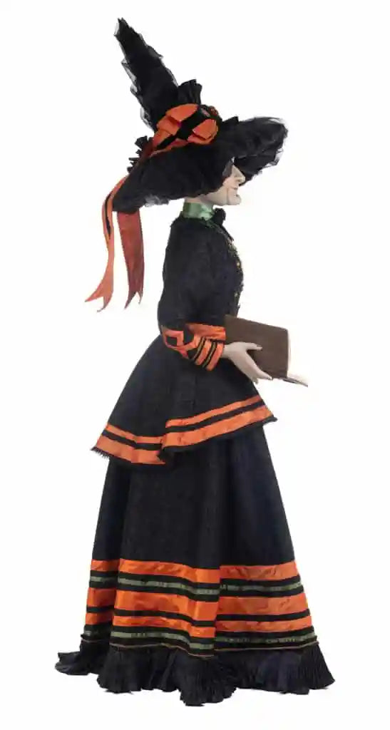 Katherine's Collection Halloween Hollow Hilda Blackroot Life Size Doll Decoration