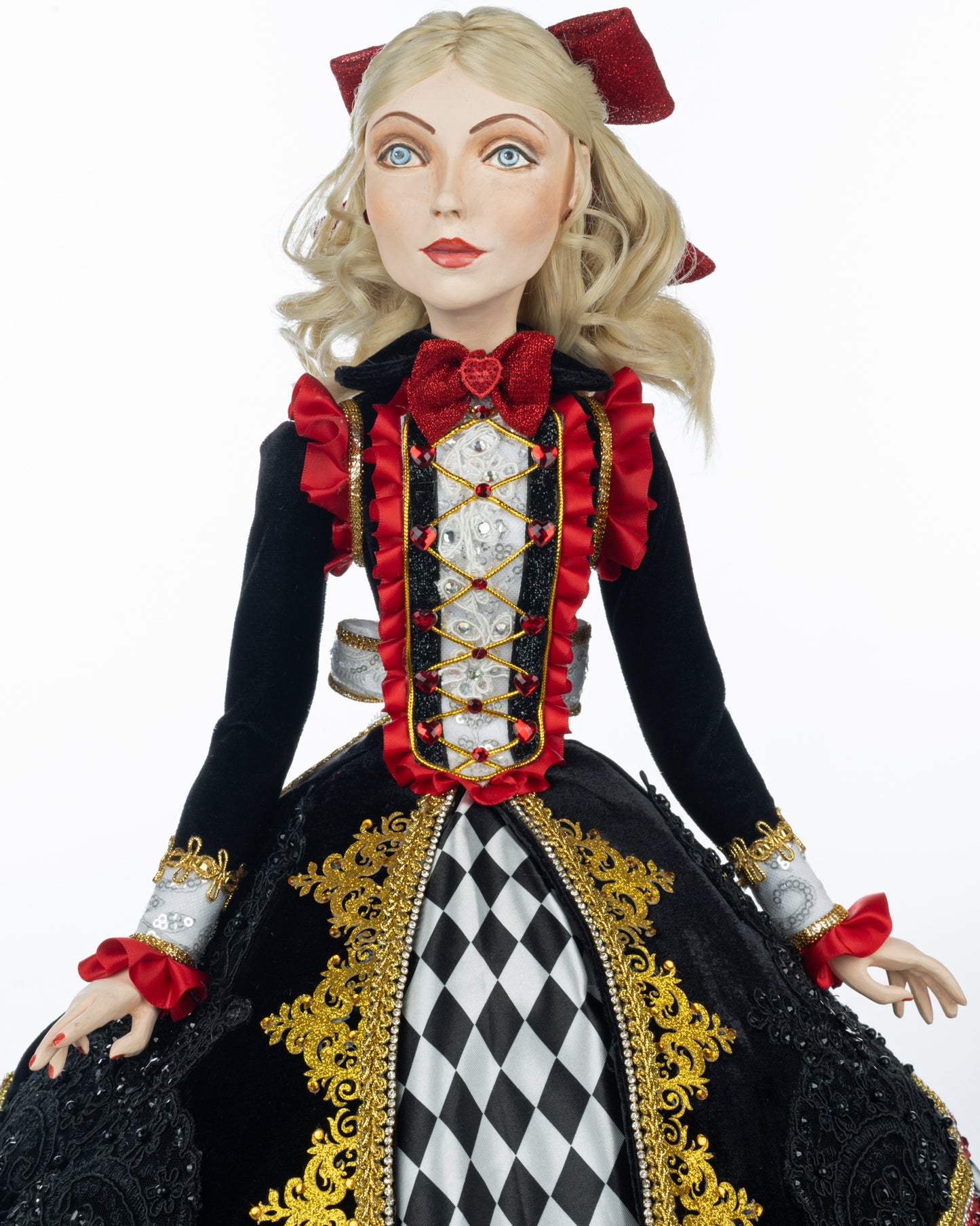 Katherine's Collection Queens Court Alice Doll    Katherine's Collection Hearts and Wonderland