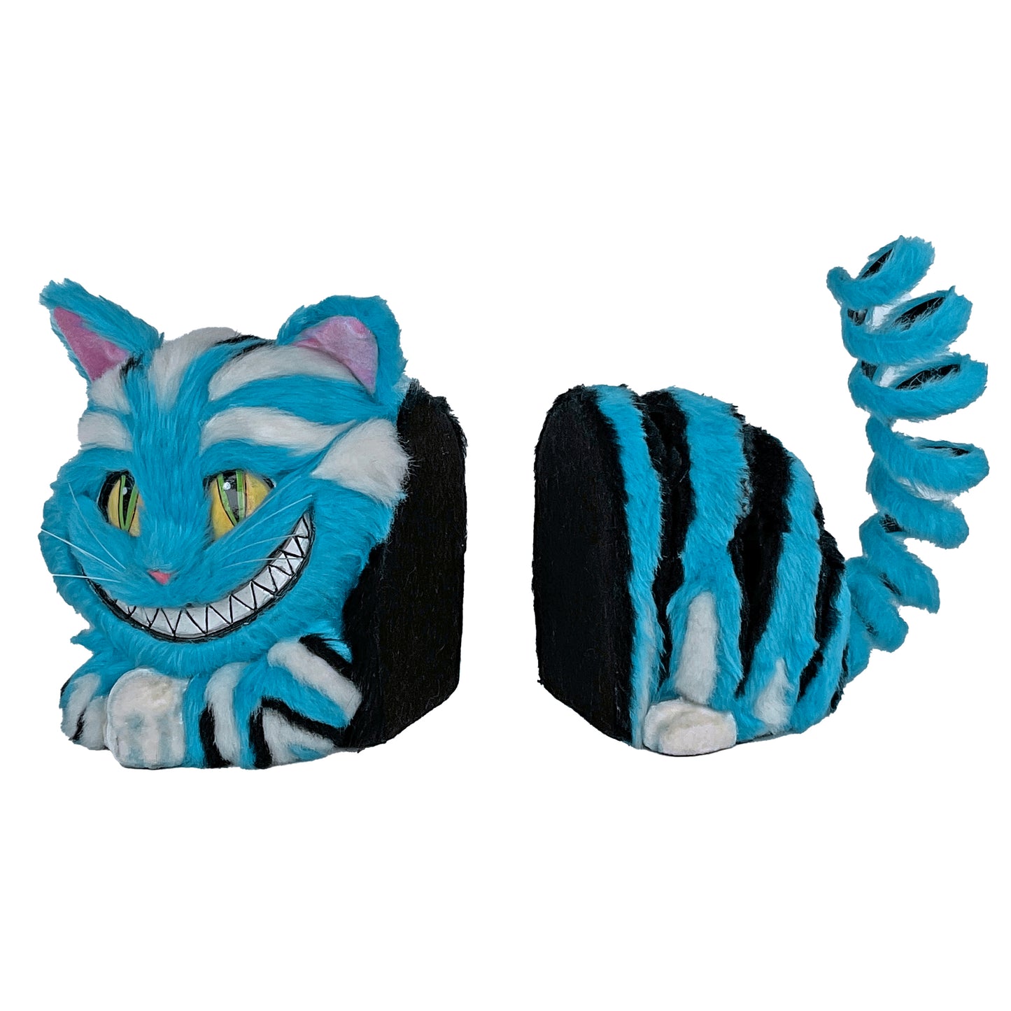 Katherine's Collection Cheshire Cat Book Ends    Katherine's Collection Hearts and Wonderland