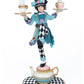 Katherine's Collection Mad Hatter Candle Holder    Katherine's Collection Hearts and Wonderland