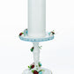 Katherine's Collection Alice Candle Pillar blue    Katherine's Collection Hearts and Wonderland