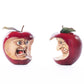 Katherine's Collection Toxic Terry and Noxious Nelson Apples Set of 2  Katherine's Collection Halloween Apple Decorations