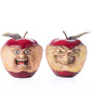 Katherine's Collection Toxic Terry and Noxious Nelson Apples Set of 2  Katherine's Collection Halloween Apple Decorations