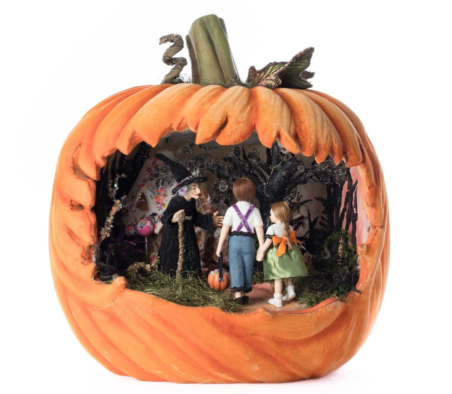 Katherine's Collection A Grimm Halloween Hansel and Gretel Pumpkin Scene  Katherine's Collection Halloween Hansel and Gretel Story