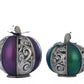 Katherine's Collection A Grimm Halloween Scrollwork Pumpkins Set of 2  Katherine's Collection Halloween Pumpkin Decorations