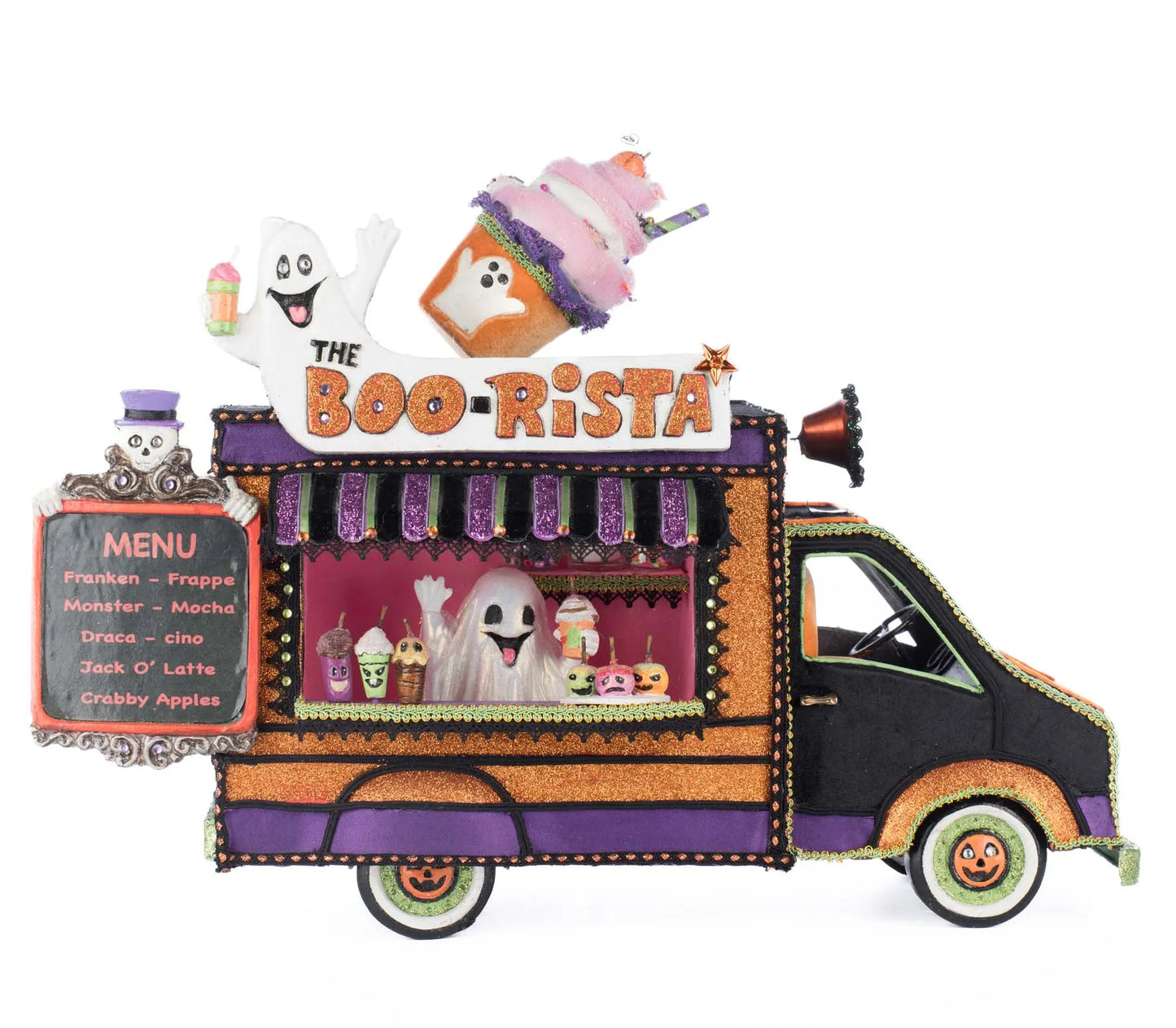 Katherine's Collection Boo-Rista Truck    Katherine's Collection Halloween Sweets Decoration