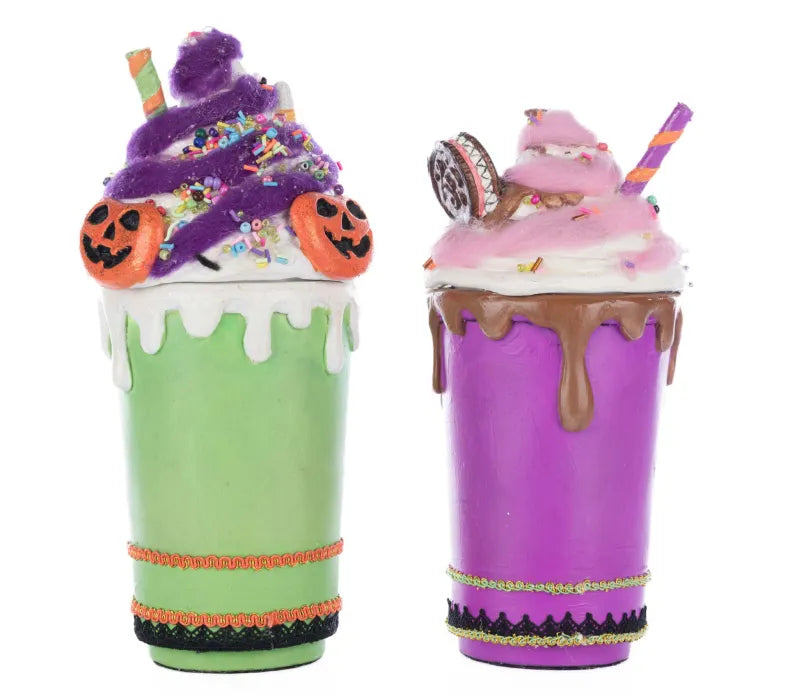 Katherine's Collection Franken Frap and Monster Mocha Assortment of 2    Katherine's Collection Halloween Decorations