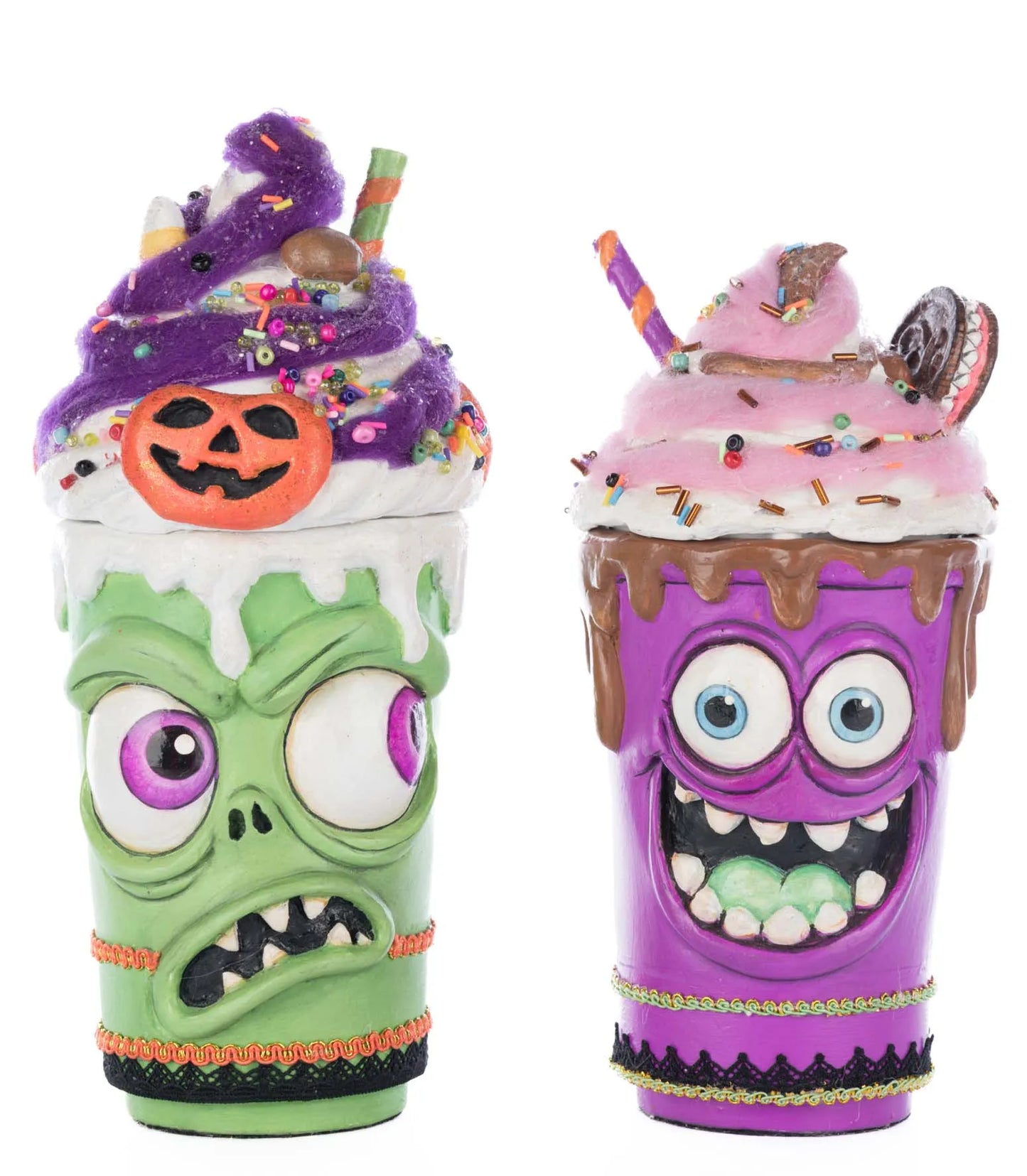 Katherine's Collection Franken Frap and Monster Mocha Assortment of 2    Katherine's Collection Halloween Decorations