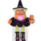 Katherine's Collection Bubbles the Witch Candy Corn Ledge Sitter    Katherine's Collection Halloween Candy Corn Decoration