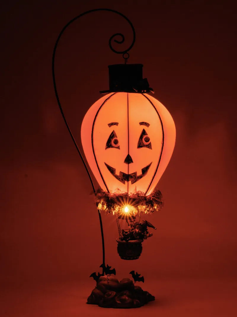 Katherine's Collection Ghoulish Hot Air Balloon    Katherine's Collection Halloween Decoration