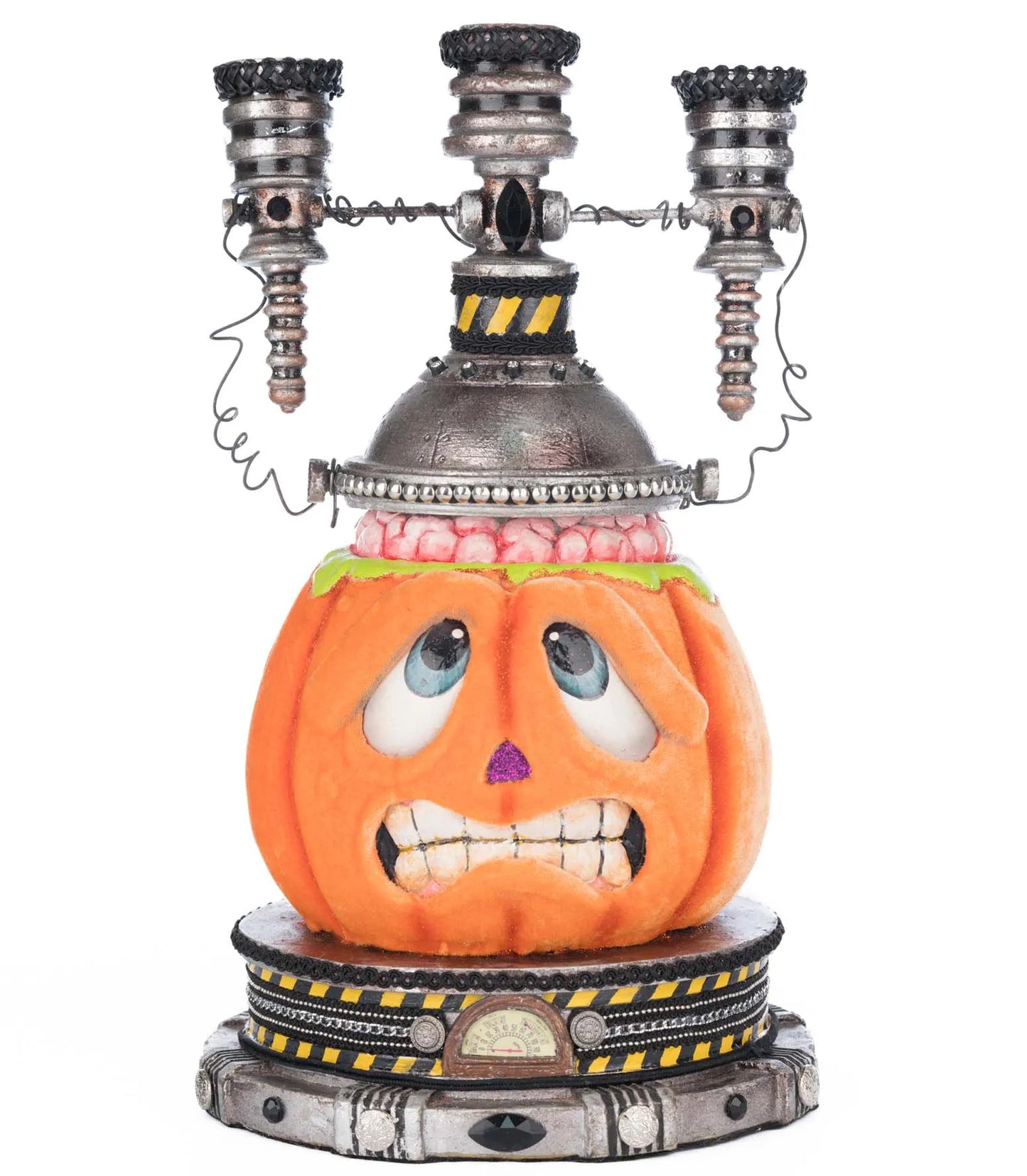 Katherine's Collection Atom Candle Holder   Katherine's Collection Halloween Pumpkin Candelabra