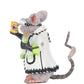 Katherine's Collection Einstein The Lab Rat Tabletop   Katherine's Collection Halloween Rat Decoration