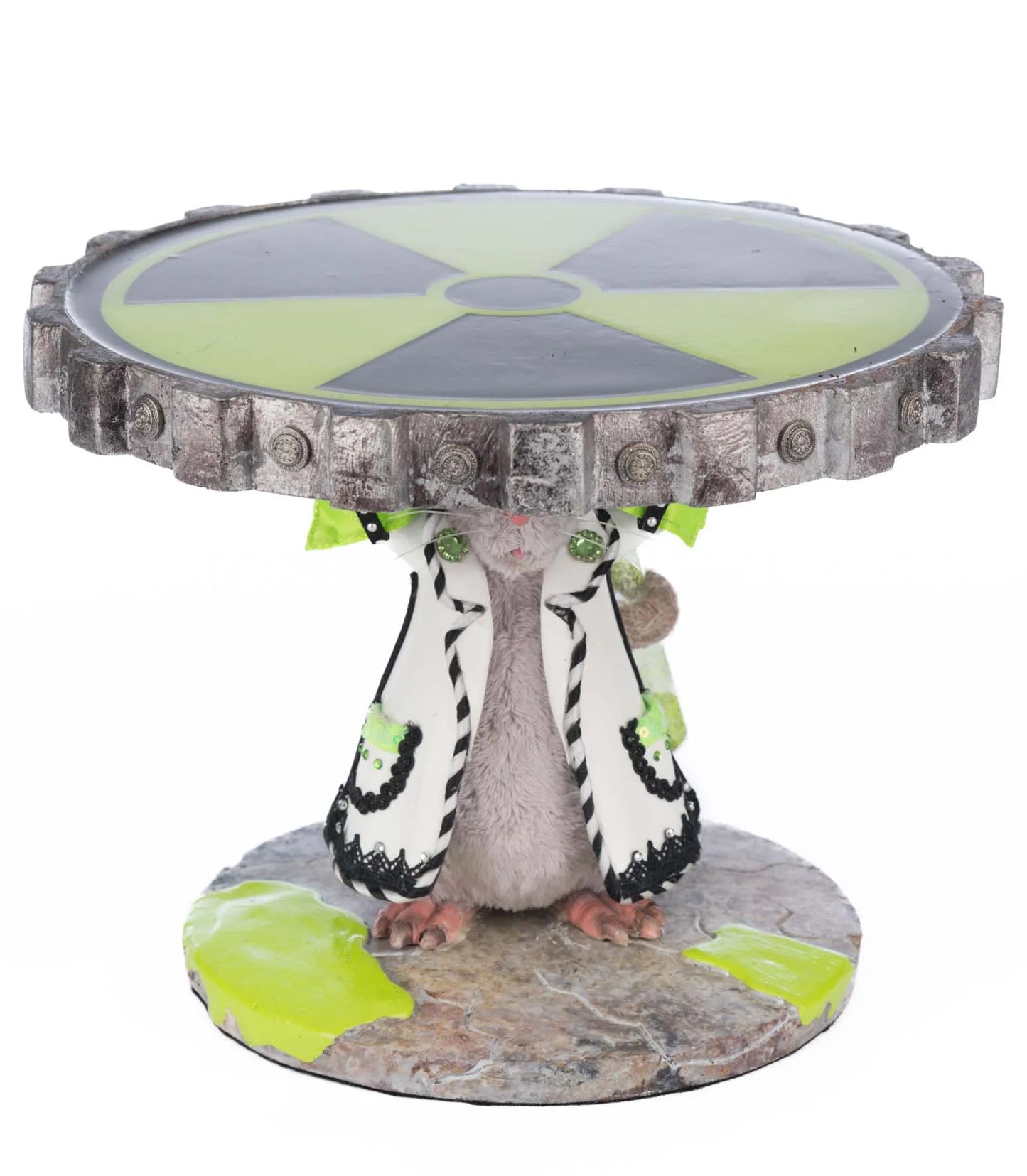 Katherine's Collection Chaotic Lab Rat Cake Stand   Katherine's Collection Halloween Cake Stand