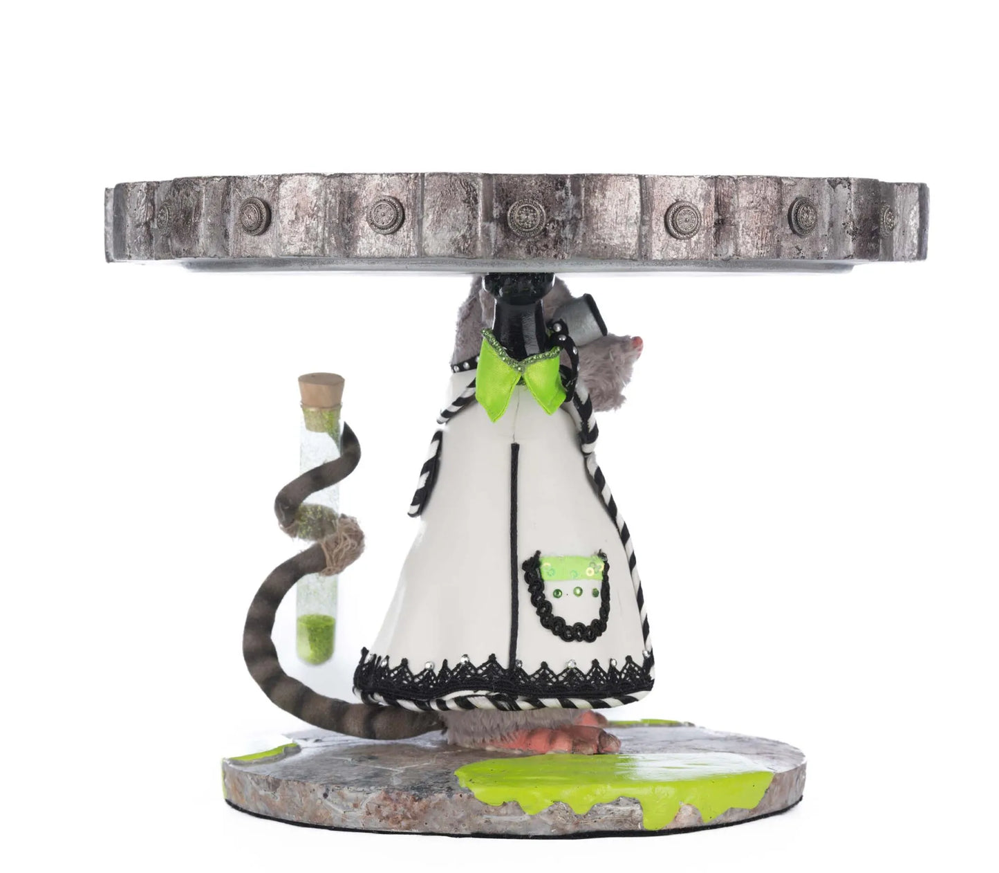 Katherine's Collection Chaotic Lab Rat Cake Stand   Katherine's Collection Halloween Cake Stand