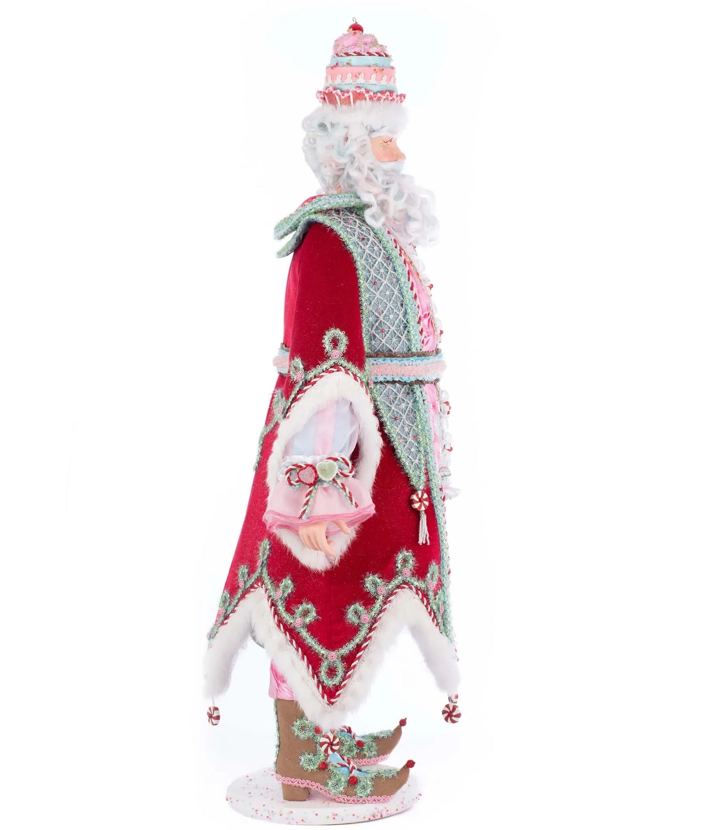 Katherine's Collection Christmas Kris Kringleberry Santa Doll   Katherine's Collection Santa Claus