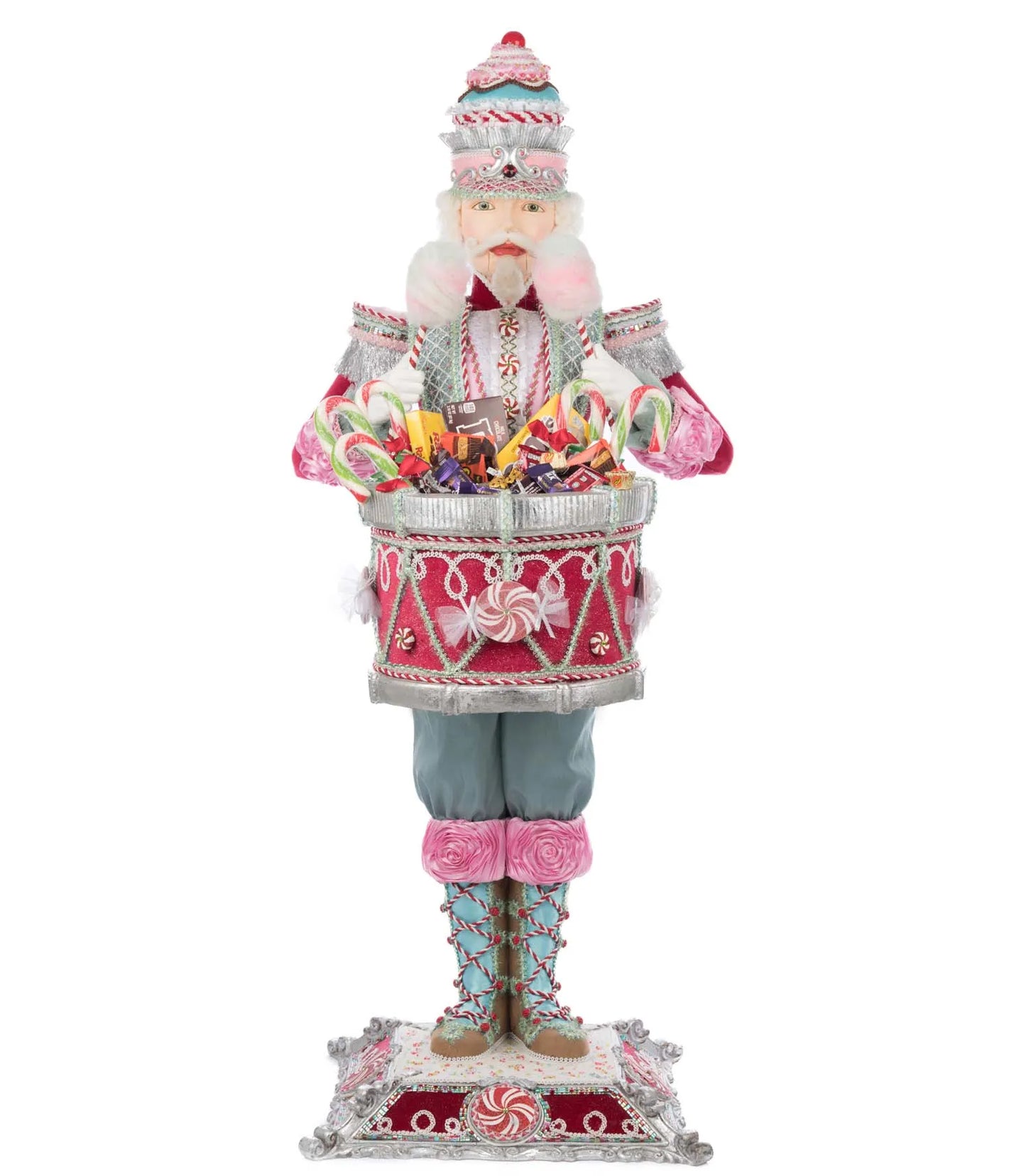 Katherine's Collection Christmas Commander Cupcake Nutcracker Server  Katherine's Collection Sweet Delights Nutcracker Server