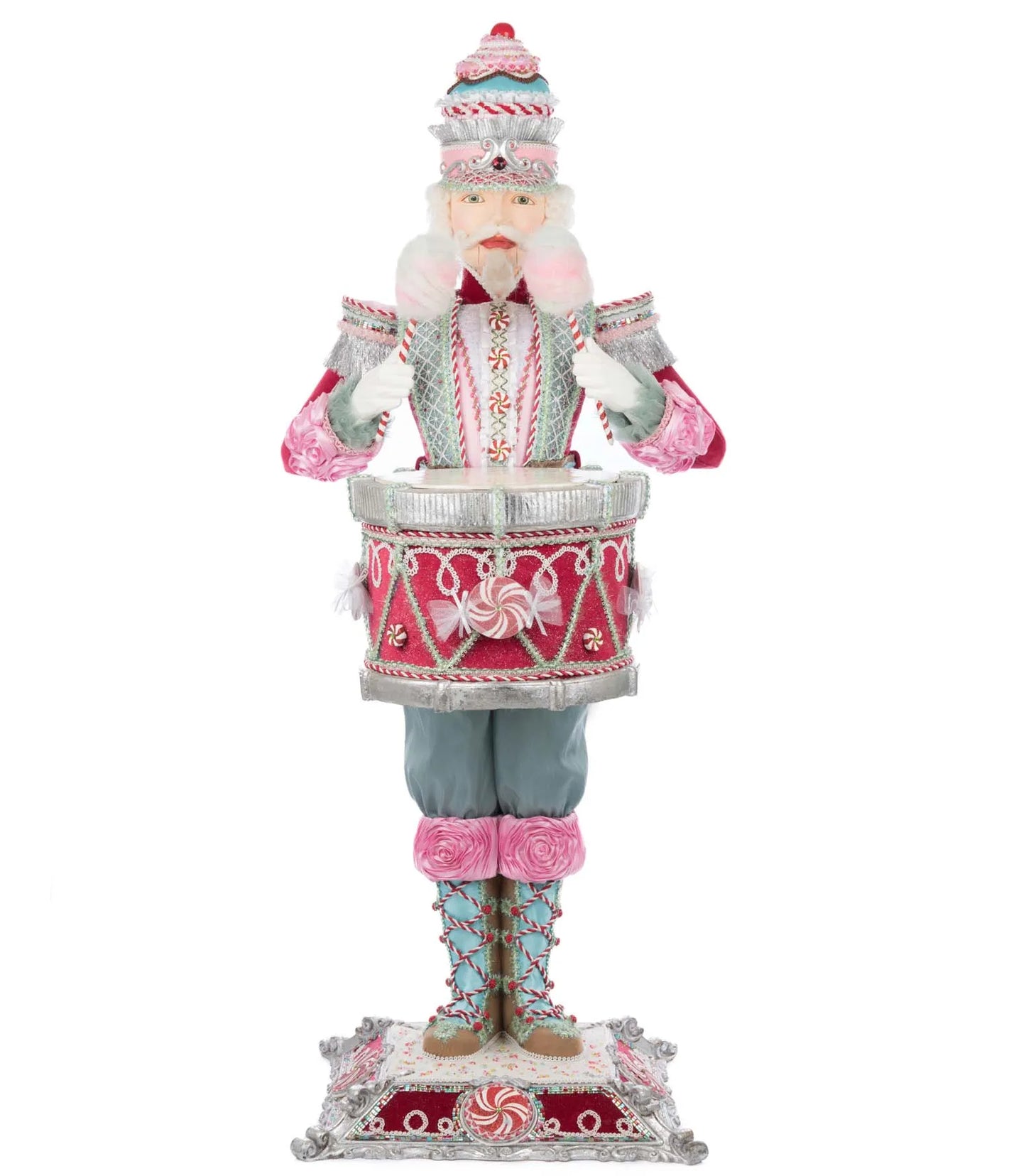 Katherine's Collection Christmas Commander Cupcake Nutcracker Server  Katherine's Collection Sweet Delights Nutcracker Server