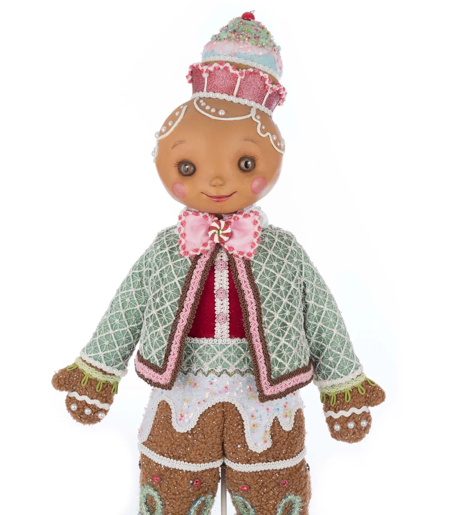 Katherine's Collection Christmas Sweet Delights Al Spice Doll   Katherine's Collection Gingerbread Boy Doll