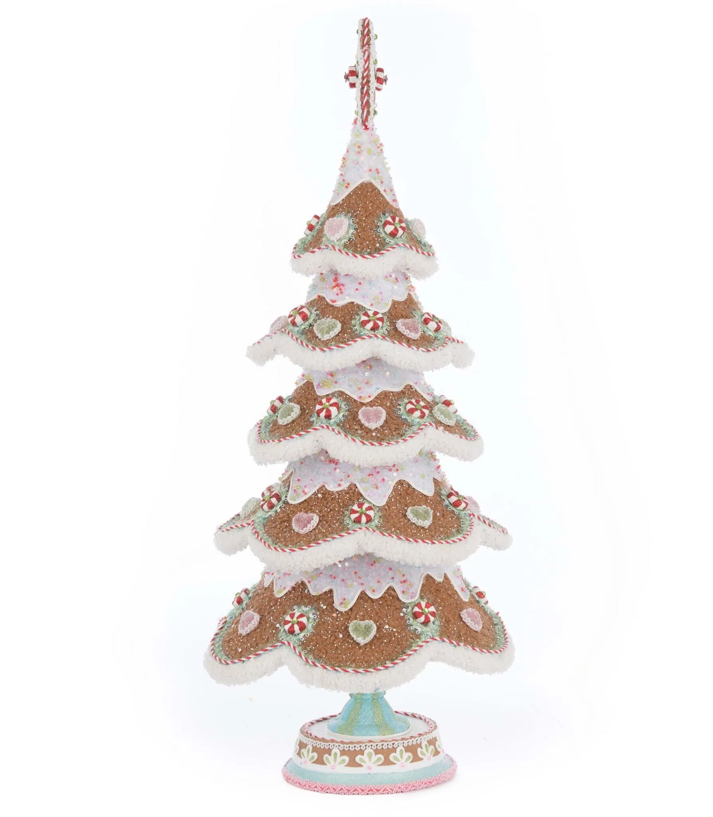 Katherine's Collection Christmas Sweet Delights Tabletop Tree   Katherine's Collection Gingerbread Tree