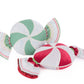 Katherine's Collection Christmas Sweet Delights Candy Pillow Assortment of 2   Katherine's Collection Swirl Candy Pillows