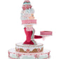 Katherine's Collection Christmas Sweet Delights Honey Cake Cupcake Server   Katherine's Collection Christmas Server